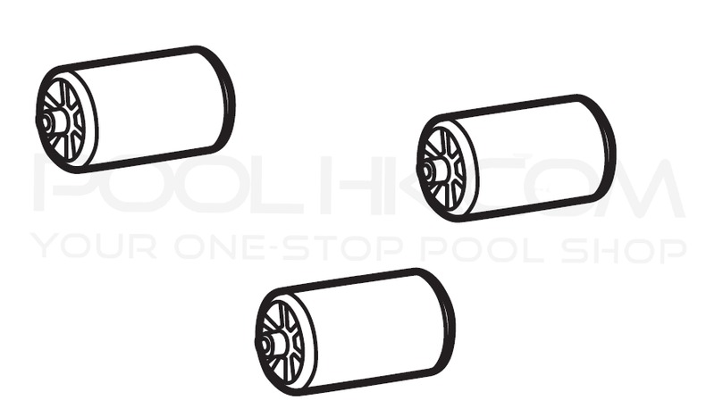 Load image into Gallery viewer, Replacement Bottom Wheels (3pcs) for EV95