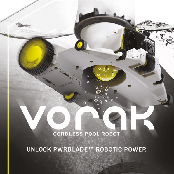 Load image into Gallery viewer, VORAK Cordless Pool Robot (RC60)
