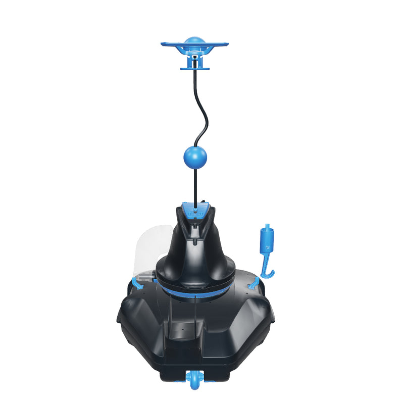 Load 3D model into Gallery viewer, Kokido DELTA 100 Robotic Pool Vacuum Cleaner suitable to all standard Swimming Pool, or Intex or Bestway above ground Pool and any Spa, Kiddies Pool even a Fish Pond, check the 360 AR Augmented Reality to see it will fit your expectation and the storage cabinet!