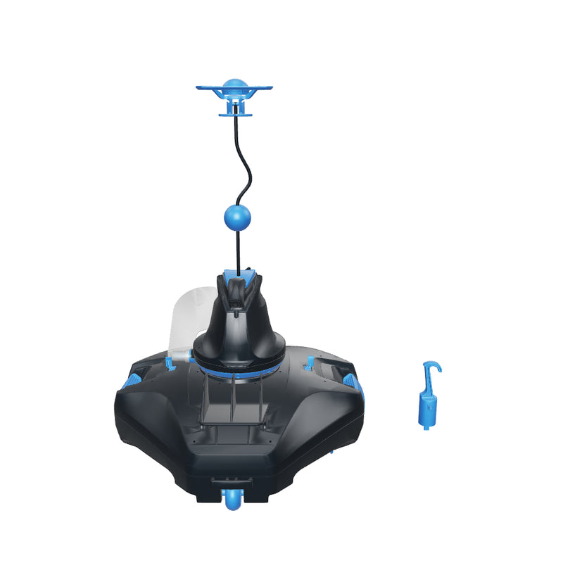 Load 3D model into Gallery viewer, Kokido DELTA 200 Robotic Pool Vacuum Cleaner suitable to all standard Swimming Pool, or Intex or Bestway above ground Pool and any Spa, Kiddies Pool even a Fish Pond, check the 360 AR Augmented Reality to see it will fit your expectation and the storage cabinet!