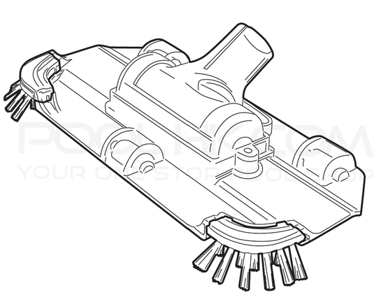 Bottom Brush & Side Brush (Left & Right Set of 3) for VOLTERA 55