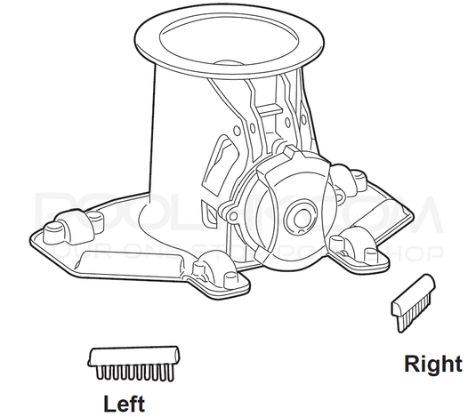 Bottom Brush for Telsa 40 (EV40)