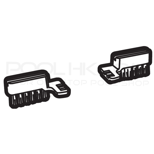 Sikat bawah (2 lembar) untuk EV90