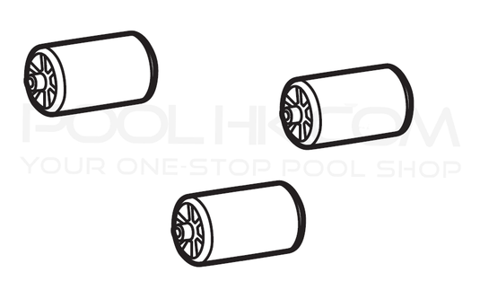 Replacement Bottom Wheels (3pcs) for Telsa 90 (EV90)