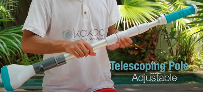 Load image into Gallery viewer, Kokido LEKTRA™ Your Vacuum broom. Ideal for Cleaning Small Pools & Spas