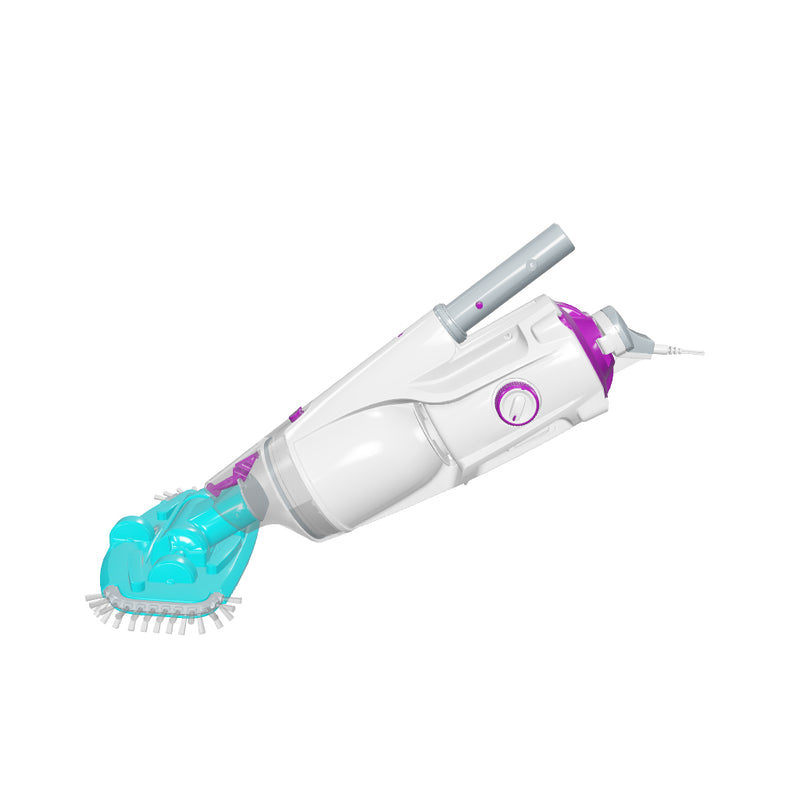 Load 3D model into Gallery viewer, Kokido Telsa 30 Pool Vacuum Cleaner suitable to all medium Swimming Pool, or Intex or Bestway above ground Pool and any Spa, Kiddies Pool even a Fish Pond, check the 360 AR Augmented Reality to see it will fit your expectation and the storage cabinet!