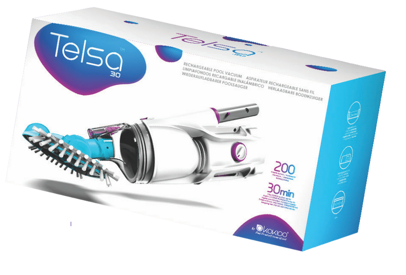 Load image into Gallery viewer, Kokido Telsa 30™ Efficient Cordless Pool Vacuum Cleaner Solution (EV30)
