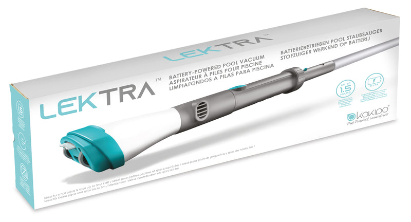 Load image into Gallery viewer, Lektra™ Battery Powered Broom Vacuum Cleaner for Pool (BC10)