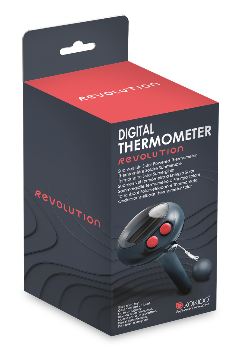 Load image into Gallery viewer, REVOLUTION Digital Thermometer w/Magnifying Glass