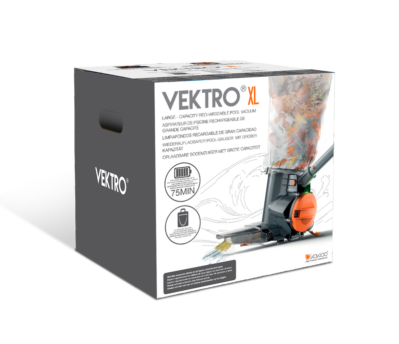 Load image into Gallery viewer, VEKTRO XL "DELUXE" Large Capacity Pool Vacuum Cleaner (EV95)