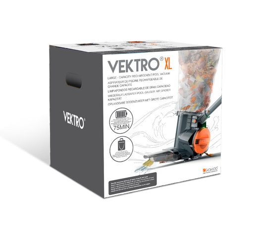 VEKTRO XL "DELUXE" Penyedot Debu Kolam Kapasitas Besar (EV95)