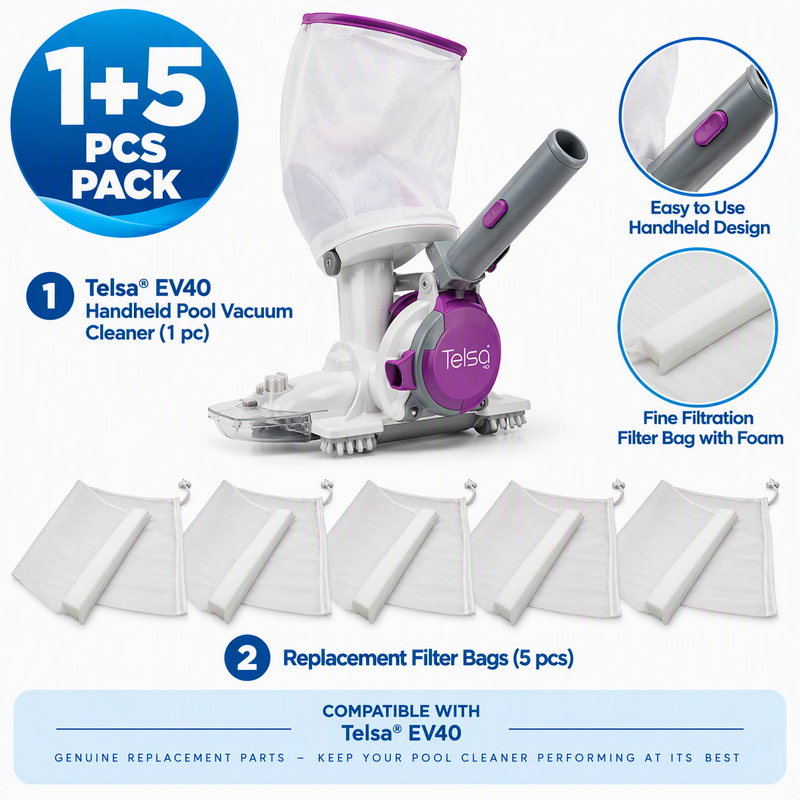 Load image into Gallery viewer, Telsa® EV40 + 5 Filter Bags – Easy Maintenance Package
