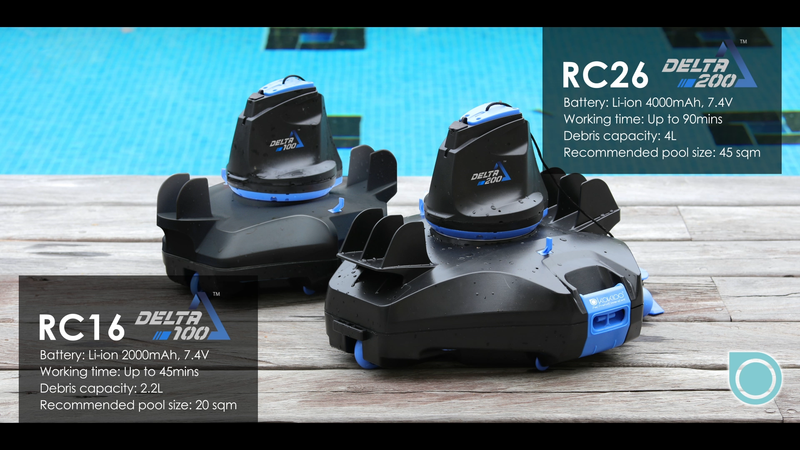 Kokido Delta 200™ The ultimate in robotic pool cleaning!