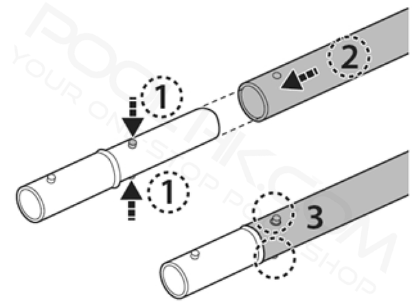 Pole Connector for Voltera 55 & 75 (Spare Part  EV55/75)