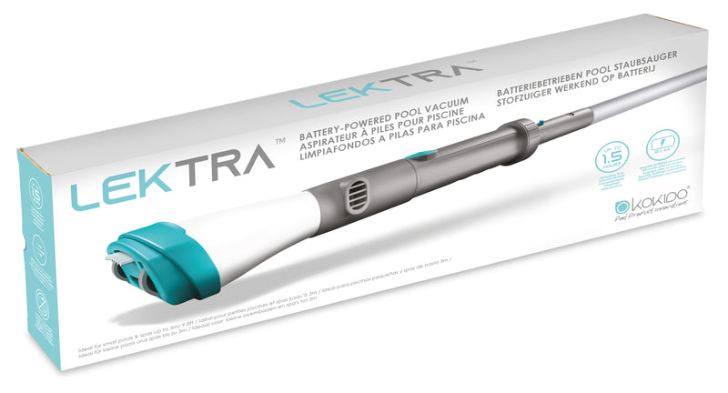 Lektra™ Battery Powered Broom Vacuum Cleaner for Pool (BC10)