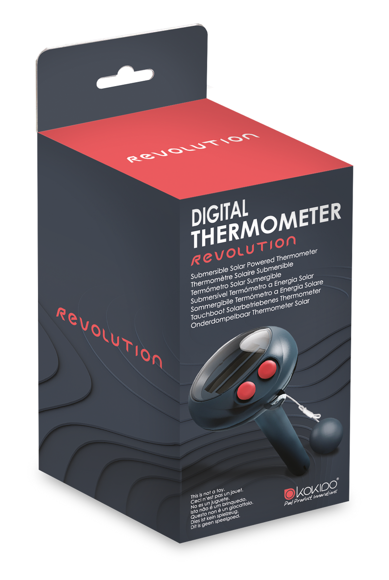 Termometer Digital REVOLUSI dengan Kaca Pembesar