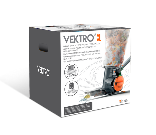 VEKTRO XL "DELUXE"  Large Capacity Pool Vacuum Cleaner (EV95)