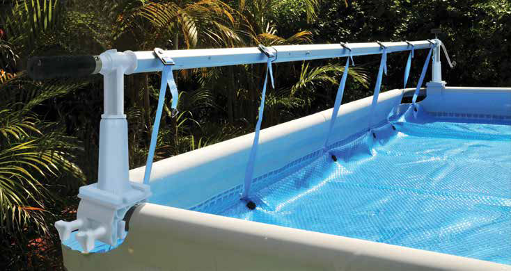Load image into Gallery viewer, Solaris II Above Ground Swimming Pool Cover Reel &amp; Tube Set
