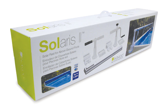 Solaris II Di Atas Tanah Kolam Renang Cover Reel &amp; Tube Set